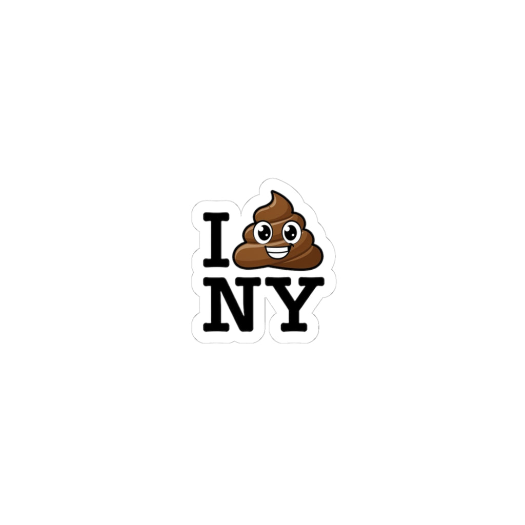 I Shart NY Sticker