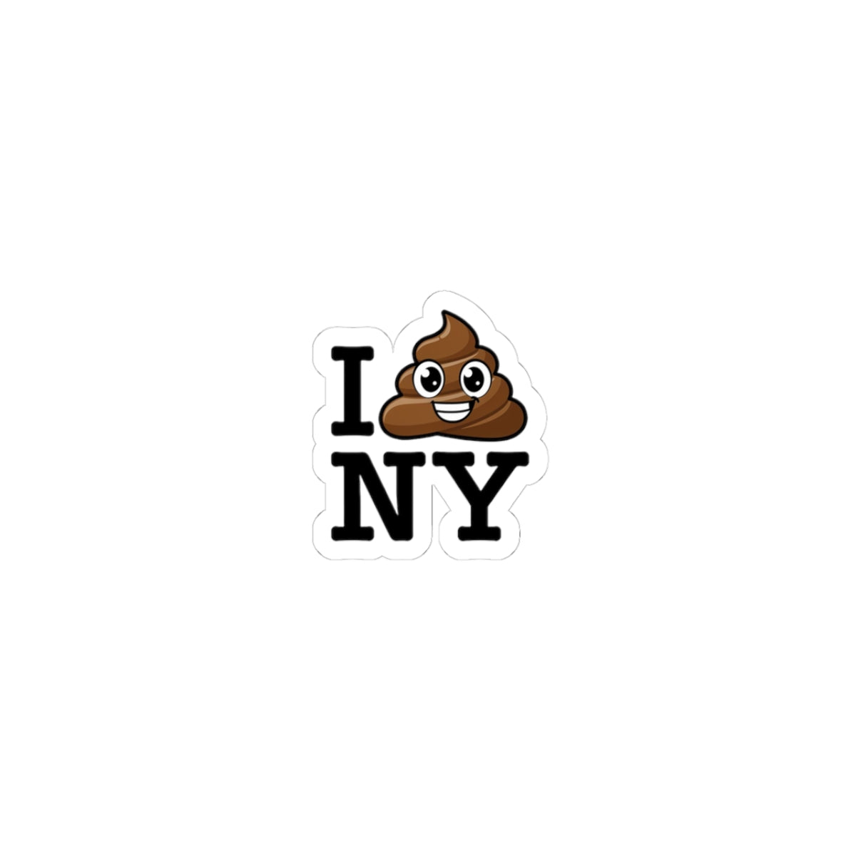 I Shart NY Sticker