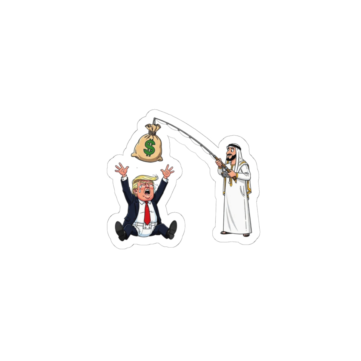 Gone Fishing Sticker