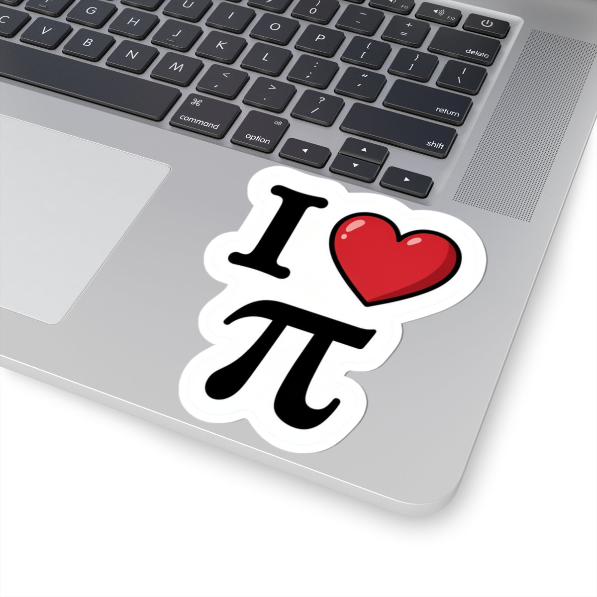 I Heart Pi Sticker