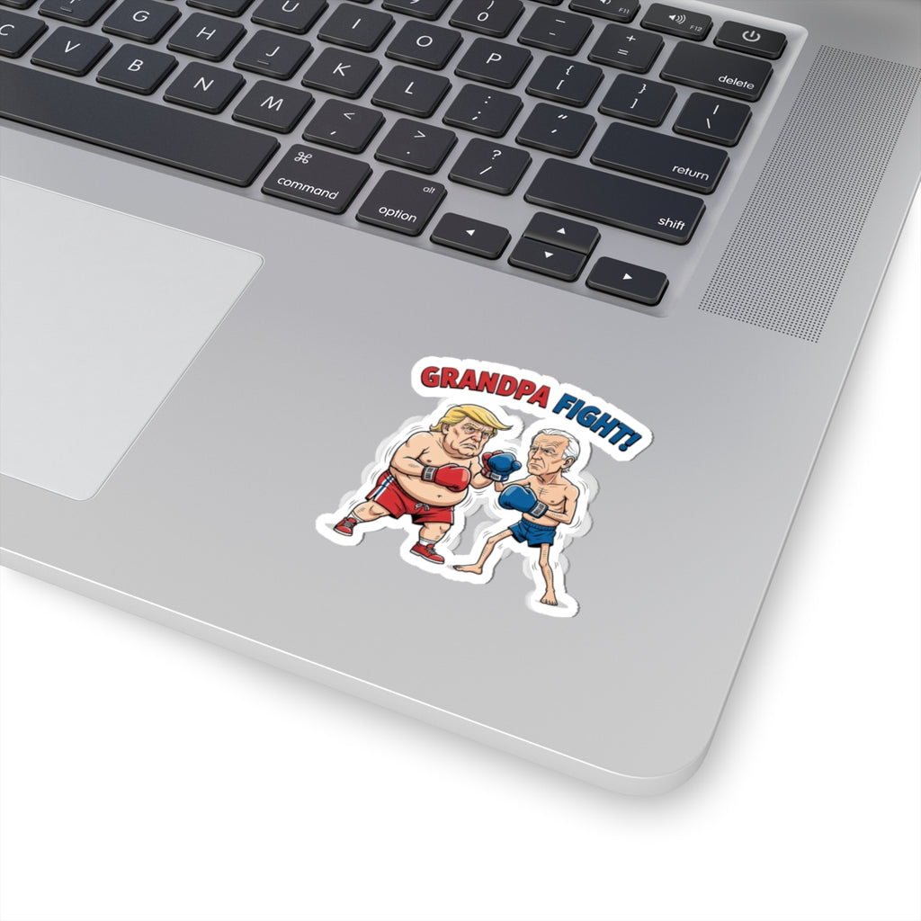 Grandpa Fight! Sticker