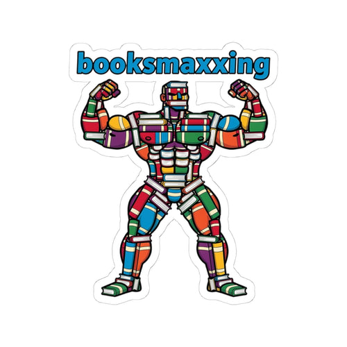 BOOKSMAXXING Sticker