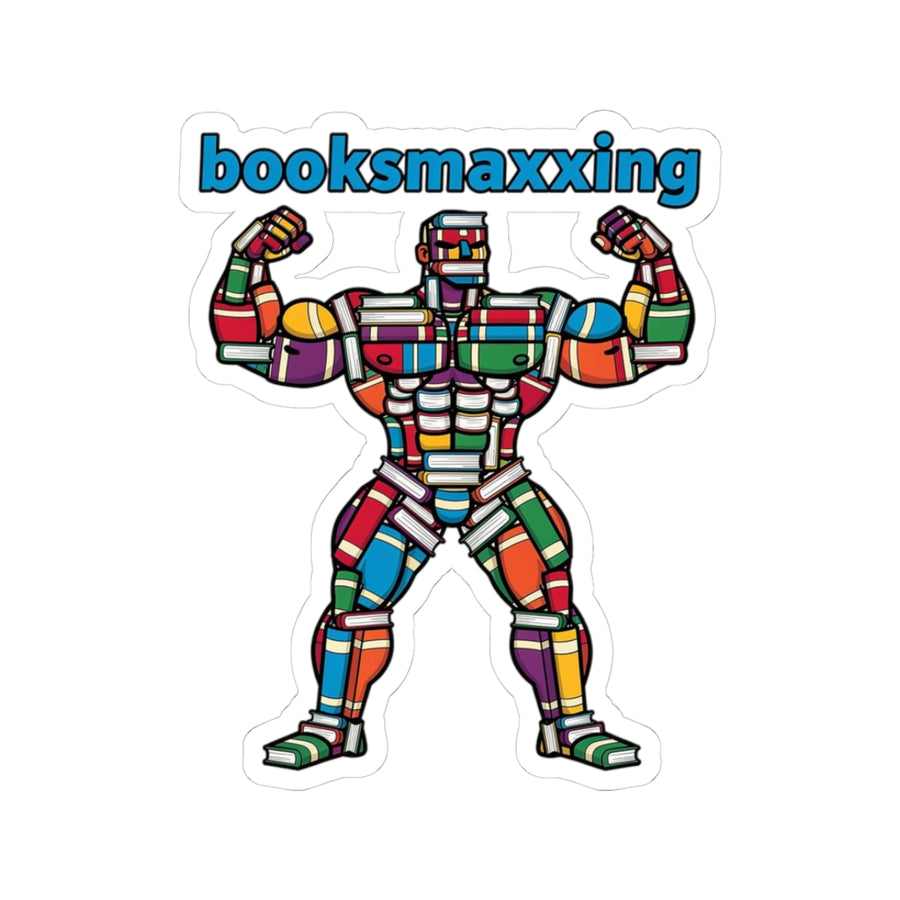 BOOKSMAXXING Sticker