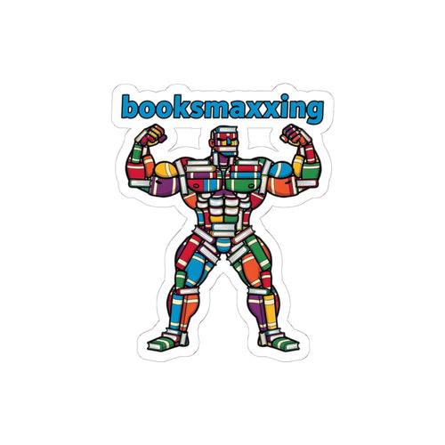 BOOKSMAXXING Sticker