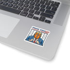 Tuck Frump Behind Bars Sticker