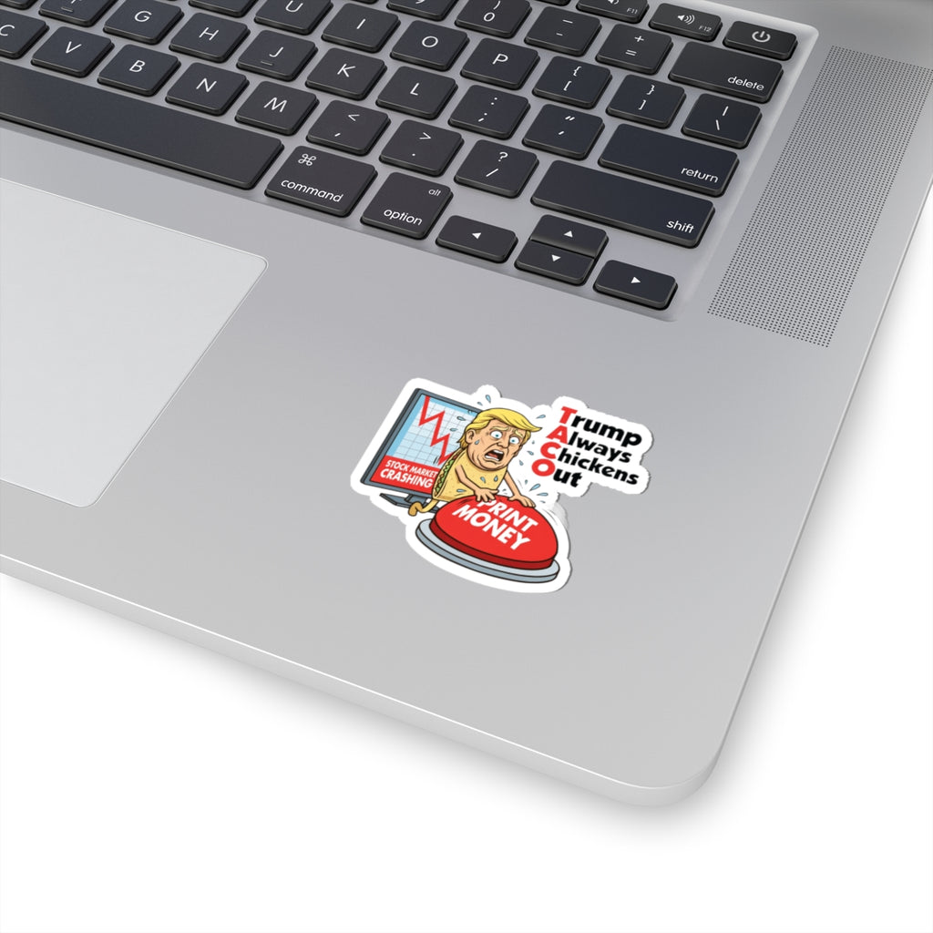 Taco Trumps The Market Sticker