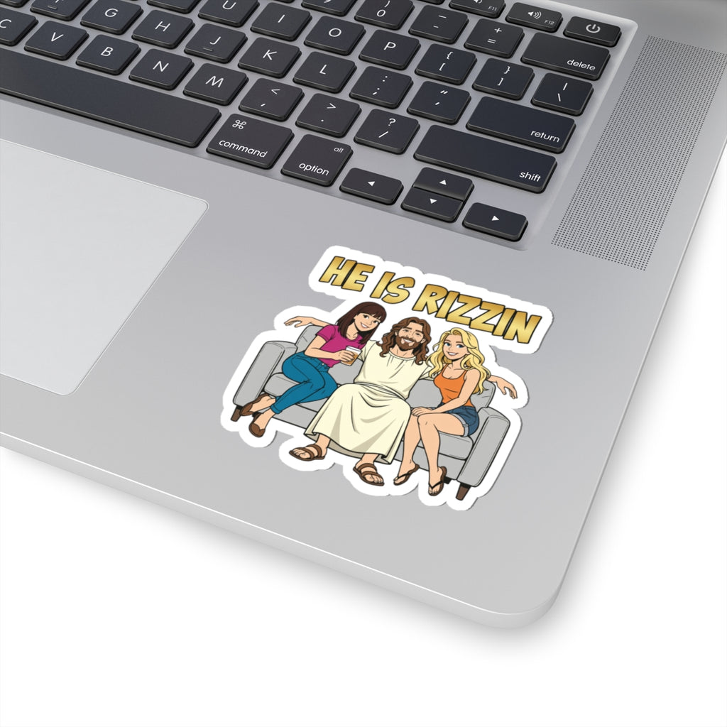 Jesus is Rizzin Sticker