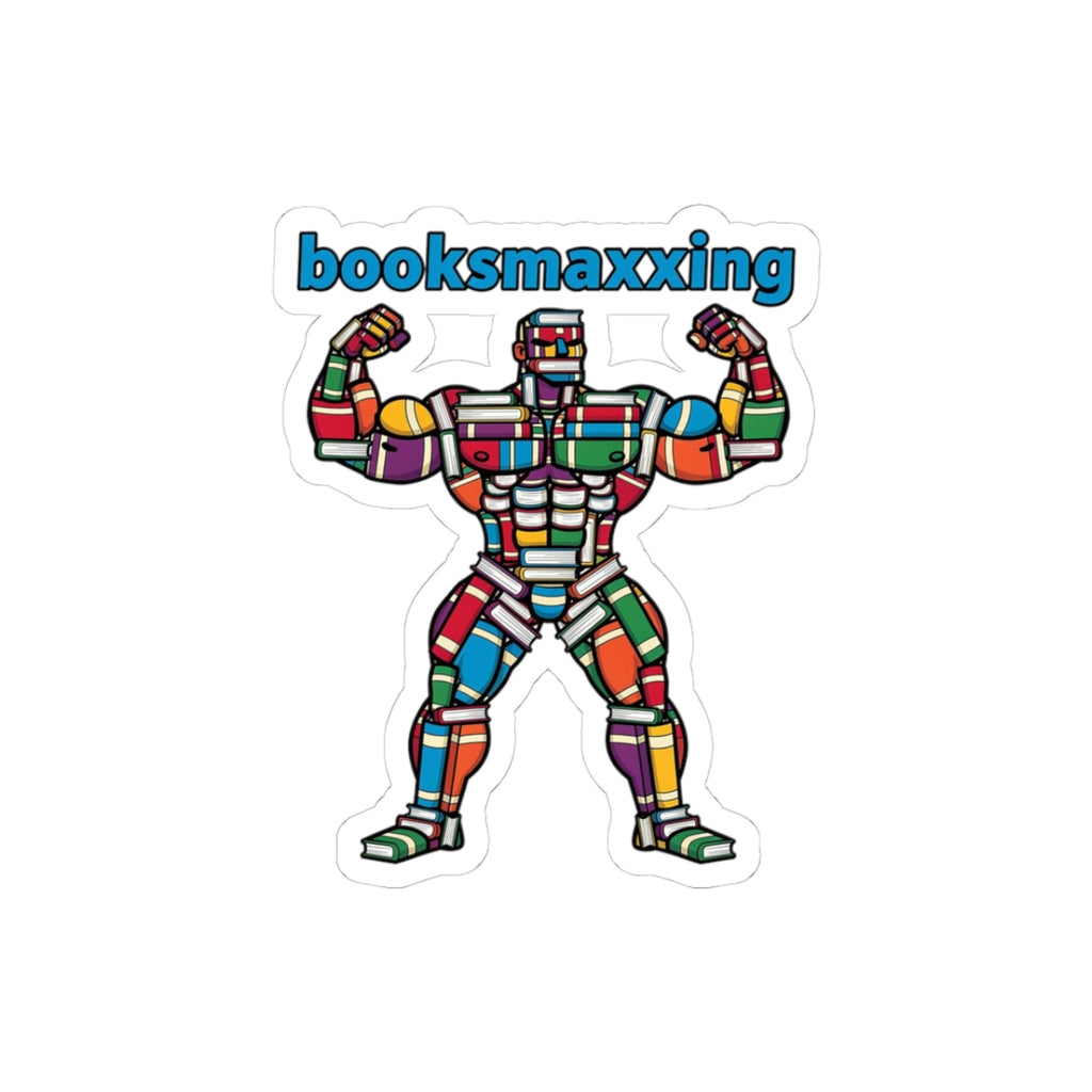 BOOKSMAXXING Sticker