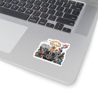 Hearts and Missiles Sticker