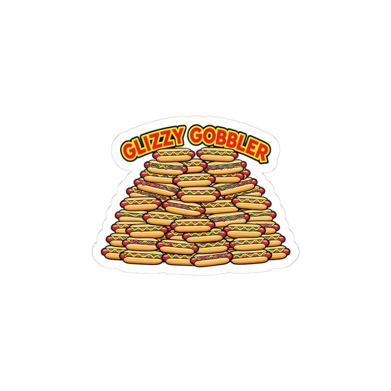 Glizzy Gobbler Hotdog Frenzy Sticker