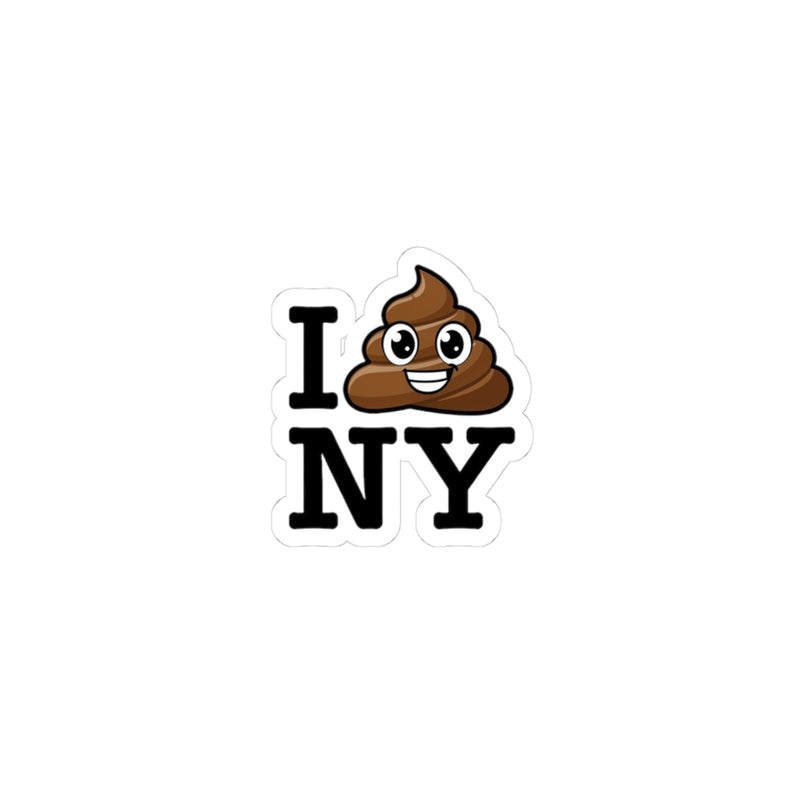 I Shart NY Sticker