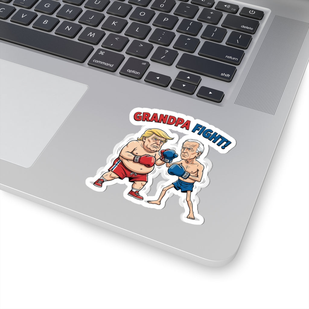 Grandpa Fight! Sticker